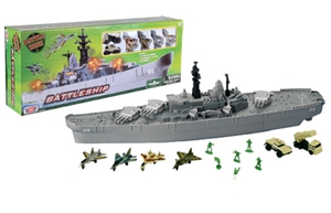 floating battleship toy