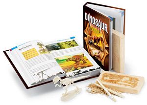 Dinosaur Book and Dig Kit