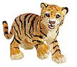 Wild Safari Tiger Cub Replica Toy 