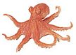 Wild Safari Octopus Model Toy 