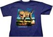 Smiley Tyrannosaurus Rex Dinosaur T-Shirt Youth Large
