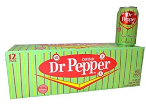 Fresh Dr Pepper | Real Imperial Cane Sugar | 24 Case Glass Bottles