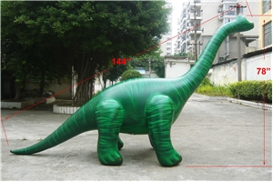 giant inflatable brachiosaurus