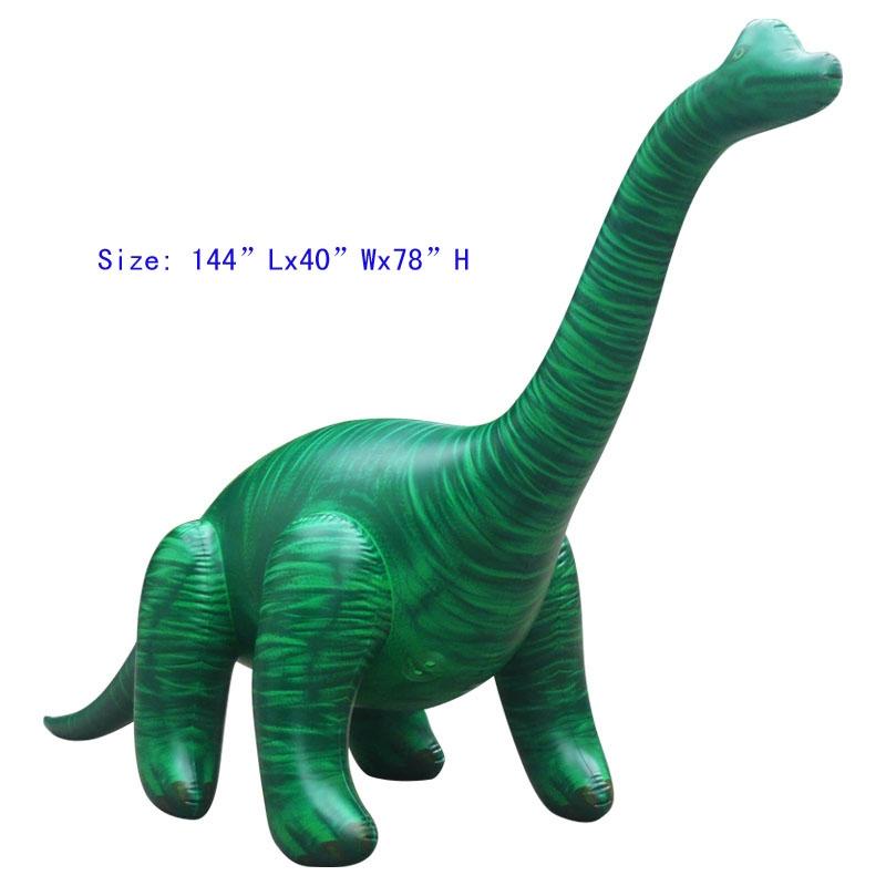 giant inflatable brachiosaurus