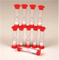 One Minute Sand Timer Red