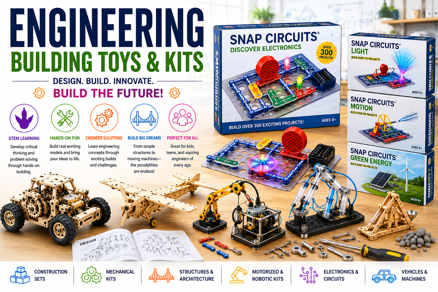Engineering: Building Toys & Kits