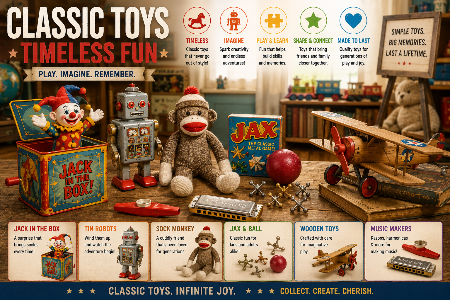 Classic Toys: Timeless Fun