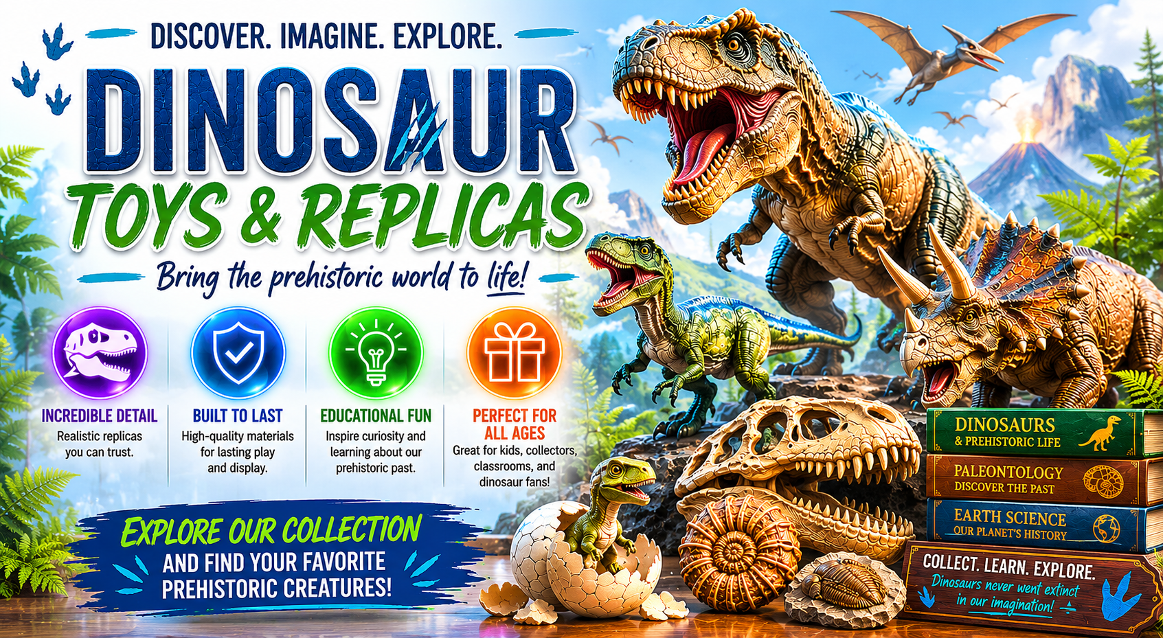Dinosaur: Toys & Replicas