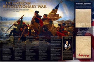 The American Revolutionary War Poster - Laminated