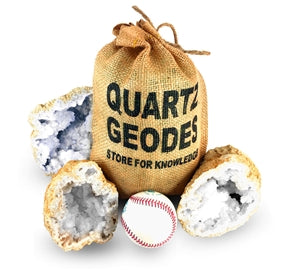 X-Large 4" to 5" Break Open Your Own Geodes Gift Bag - 3 Pack