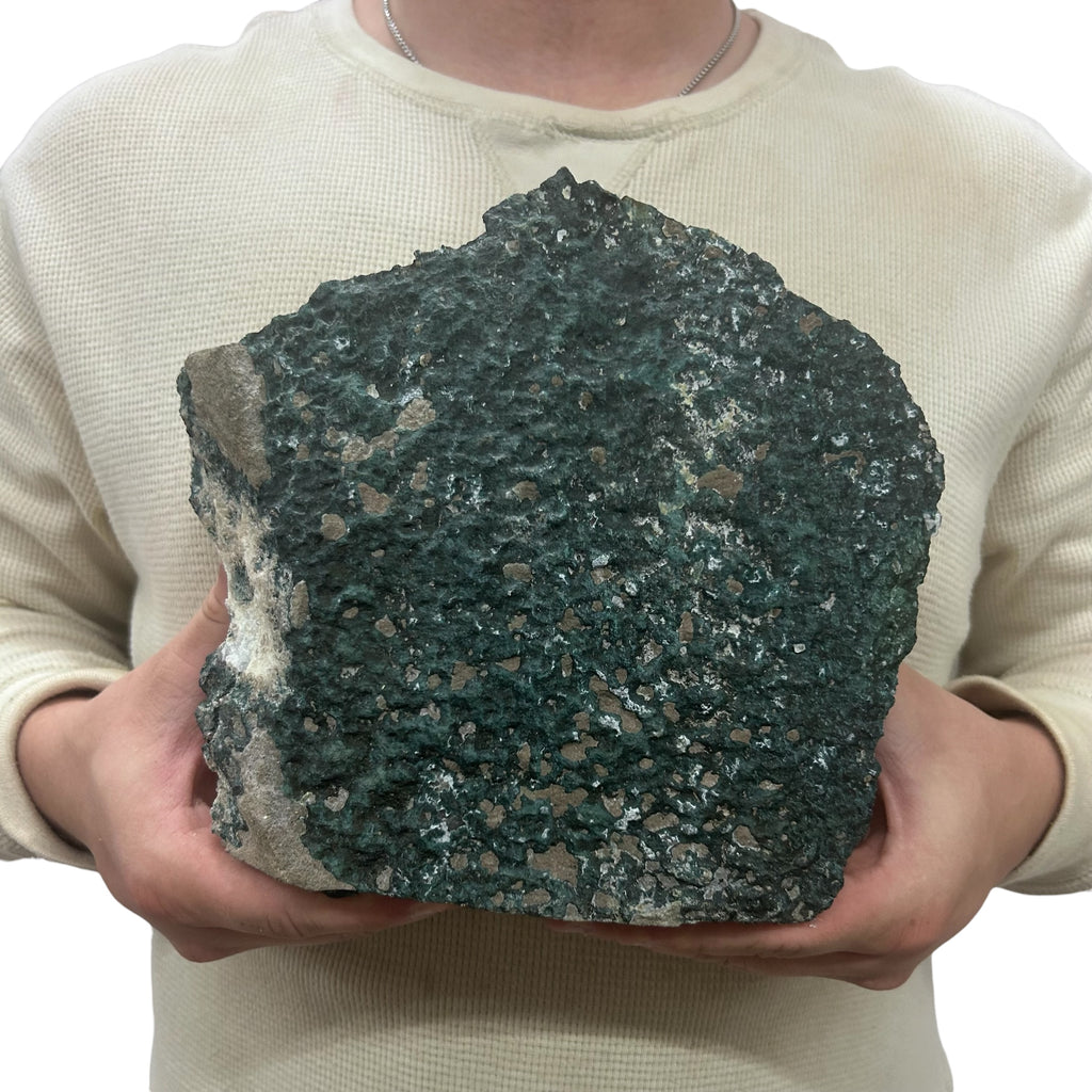Large Natural Dark Purple Amethyst Druzy 9.75" 7.40 lbs | Beautiful Crystals Home or Office Décor | Geology Gift