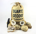 Large 3" Break Open Your Own Whole Moroccan Geodes Gift Bag - 10 Pack