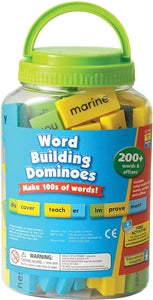 Word Building Two-sided Domino Game