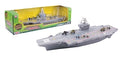 MotorMax 18" Aircraft Carrier Playset with Realistic Sounds