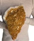 Natural Orange Citrine Druzy 13" 10.8 lbs