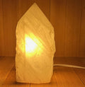 Top Polished Clear Quartz 6.5" Lamp