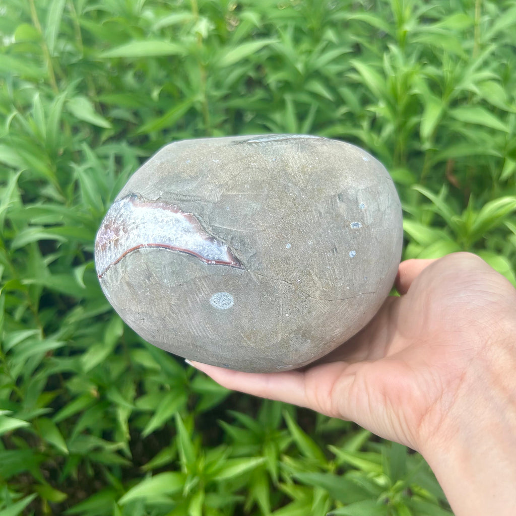 Uruguayan Polished Amethyst Geode 5.5” 3.30 lbs | Extra Quality | Beautiful Crystals Home or Office Décor