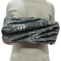 Large Fossil Orthoceras Plaque | Polished Specimen Sculpture 16" 15.50 lbs | Home Office Décor