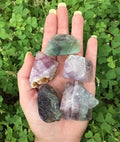 Fluorite Mineral Rock Crystal Specimen - Raw