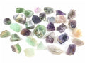 Fluorite Mineral Rock Crystal Specimen - Raw 30 Pack