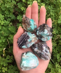 Madagascar Amazonite Rock Mineral - Raw Bagged and Tagged