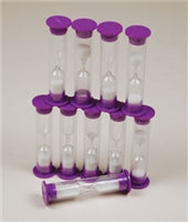 Three Minute Sand Timer Purple - Kids Plastic Timer
