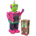 Roberta Woman Robot Tin Wind Up