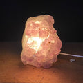 Large Amethyst Cluster Lamp 5.5"