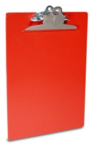 Recycled Plastic Clipboard - Red