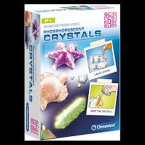 Phosphorescent Crystals Soft Building Blocks
