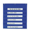 Pacon Mini Pocket Chart, Blue