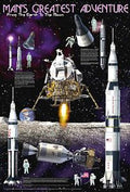 Man's Greatest Adventure Poster (Laminated)