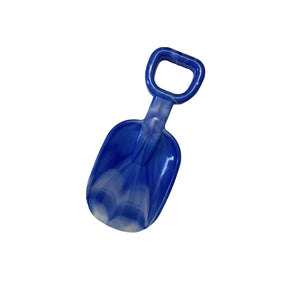 Plastic Sand Shovel- Marble Blue