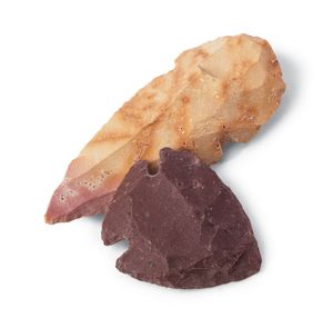 Mineral Arrowhead Mineral Rock w/ Bag & Tag