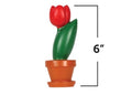 Soft Foam Cross-Section Flower Model