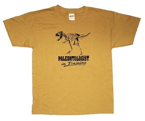 Paleontologist in Training Dinosaur T-Shirt Youth Small