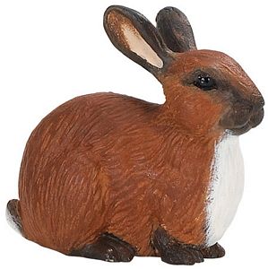 Wild Safari Farm Rabbit Toy Model