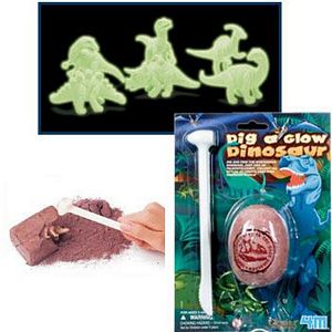 Dig A Glow Dinosaur Egg Dig Kit