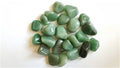 Green Opal Tumbled Natural Mineral Rock Bag & Tag
