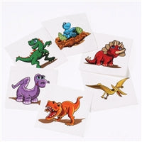 Dino Temporary Tattoos - Value Pack 144